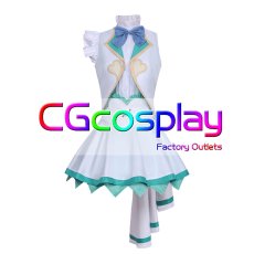 画像1: プロジェクトセカイ カラフルステージ！ feat. 初音ミク　日野森雫　劇場版プロジェクトセカイ　壊れたセカイと歌えないミク　コスプレ衣装 (1)