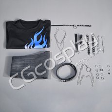 画像4: プロジェクトセカイ カラフルステージ！ feat. 初音ミク　東雲彰人　Craving flame　燻る想い　コスプレ衣装 (4)