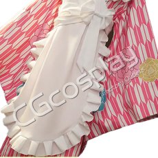 画像2: ぼっち・ざ・ろっく!　後藤ひとり　神明の少女　和メイド　コスプレ衣装 (2)