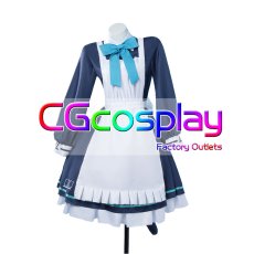 画像1: ブルーアーカイブ　才羽ミドリ　才羽モモイ　メイド　コスプレ衣装 (1)