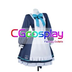 画像2: ブルーアーカイブ　才羽ミドリ　才羽モモイ　メイド　コスプレ衣装 (2)