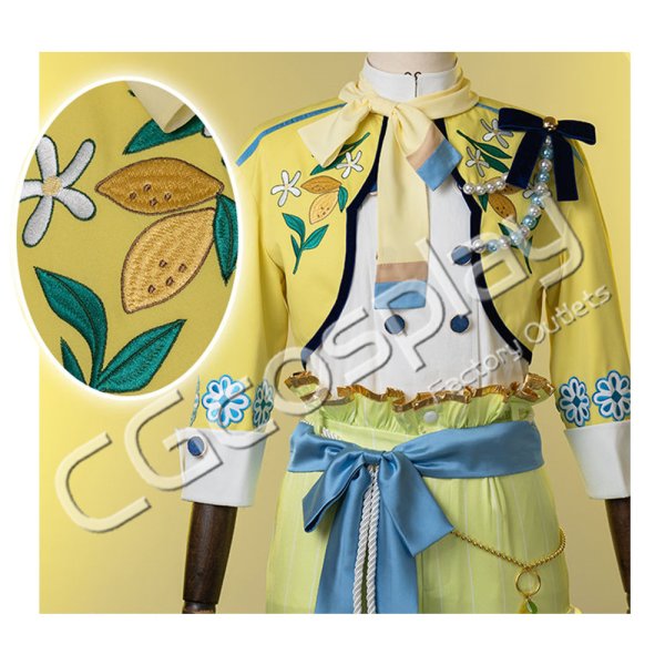 【もい】SunnyTrip Summer 白鳥藍良 コスプレ衣装 あんさんぶるスターズ！ SunnyTrip Summer 天城一彩 白鳥藍良 礼瀬