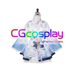 画像1: バーチャルYouTuber　VTuber　天宮こころ　和服　コスプレ衣装 (1)