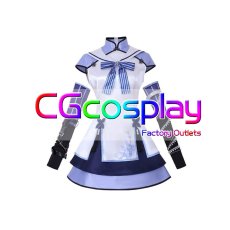 画像1: バーチャルYouTuber　VTuber　東雪蓮　初期衣装　コスプレ衣装 (1)