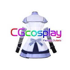 画像4: バーチャルYouTuber　VTuber　東雪蓮　初期衣装　コスプレ衣装 (4)