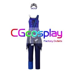 画像2: VOCALOID　鏡音リン（バーニングストーン）　鏡音レン（ライトニングストーン）　コスプレ衣装 (2)
