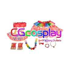 画像7: アイカツ!　夏樹みく　サマーデイミラクル　コスプレ衣装 (7)