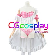 画像1: アークナイツ　エイヤフィヤトラ　水着　夏の花弁FA018　コスプレ衣装 (1)