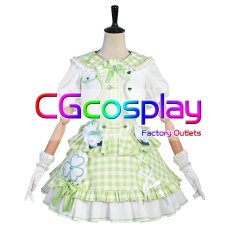 画像1: プロジェクトセカイ カラフルステージ！ feat. 初音ミク　日野森雫　Sweet & Rose　4周年記念　コスプレ衣装 (1)