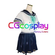 画像2: バーチャルYouTuber　VTuber　風真いろは　セーラー服　コスプレ衣装 (2)