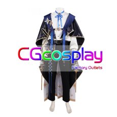 画像1: バーチャルYouTuber　Vtuber　星導ショウ　鑑定士の服　コスプレ衣装 (1)