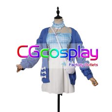 画像1: バーチャルYouTuber　VTuber　Fuwawa Abyssgard (フワワ・アビスガード)　カジュアル衣装　コスプレ衣装 (1)