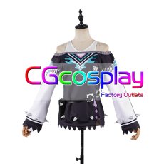 画像1: バーチャルYouTuber　VTuber　輪堂千速　初期2D　コスプレ衣装 (1)