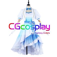 画像1: ラブライブ! サンシャイン!!　渡辺曜　Aqours　9周年記念　コスプレ衣装 (1)
