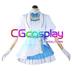 画像1: ラブライブ! サンシャイン!!　高海千歌　Aqours　9周年記念　コスプレ衣装 (1)