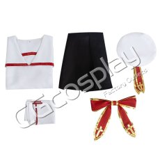 画像8: Fate/kaleid liner プリズマ☆イリヤ　イリヤスフィール・フォン・アインツベルン　制服Ver.　コスプレ衣装 (8)