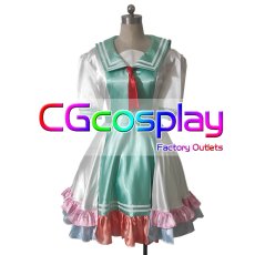画像1: ラブライブ! サンシャイン!!　高海千歌　La la 勇気のうた　コスプレ衣装 (1)
