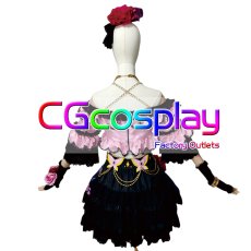 画像2: アイカツ!　紫吹蘭　ローズボンボン　コスプレ衣装 (2)