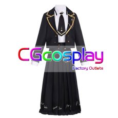 画像1: プロジェクトセカイ カラフルステージ！ feat. 初音ミク　東雲絵名　スクール　コスプレ衣装 (1)