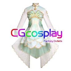 画像1: プロジェクトセカイ カラフルステージ！ feat. 初音ミク　草薙寧々　マーメイド・ウォータードレス　打ち上げは花火で　コスプレ衣装 (1)