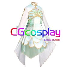 画像2: プロジェクトセカイ カラフルステージ！ feat. 初音ミク　草薙寧々　マーメイド・ウォータードレス　打ち上げは花火で　コスプレ衣装 (2)