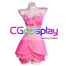 画像1: ウィンクス・クラブ（Winx Club）　フローラ　コスプレ衣装 (1)