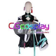 画像1: バーチャルYouTuber　VTuber　緑仙　チャイナストリート　コスプレ衣装 (1)