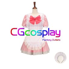 画像1: 魔法少女まどか☆マギカ　鹿目まどか　メイド服　コスプレ衣装 (1)