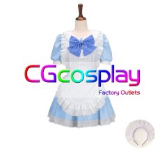 画像1: 魔法少女まどか☆マギカ　美樹さやか　メイド服　コスプレ衣装 (1)