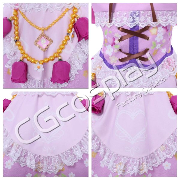 アイカツ! 星宮いちご リラフェアリーコーデ コスプレ衣装