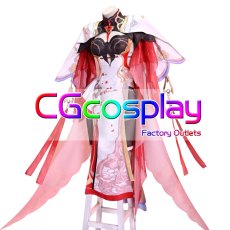 画像2: 崩壊3rd　テレサ　紅の芳香　コスプレ衣装 (2)