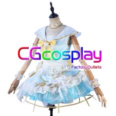 画像2: ラブライブ！サンシャイン!!　国木田花丸　ラグジュアリークルーズ編 幻想蛍夜　コスプレ衣装 (2)