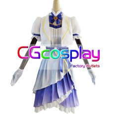 画像1: ラブライブ！サンシャイン!!　国木田花丸　Aqours　9周年記念　コスプレ衣装 (1)