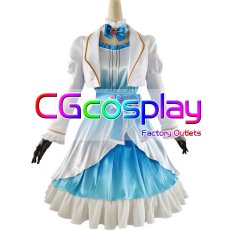 画像1: ラブライブ！サンシャイン!!　桜内梨子　Aqours　9周年記念　コスプレ衣装 (1)