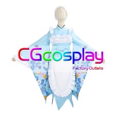 画像1: 2.5次元の誘惑　ノノア　和風メイド　コスプレ衣装 (1)