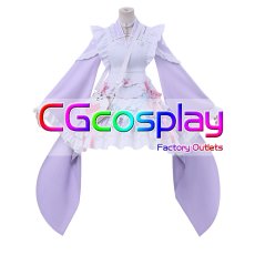 画像1: バーチャルYouTuber　VTuber　結城さくな　和風メイド服　コスプレ衣装 (1)