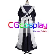 画像3: バーチャルYouTuber　VTuber　オーロ・クロニー　メイド衣装　コスプレ衣装 (3)