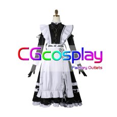 画像1: バーチャルYouTuber　VTuber　かなえ　メイド服　コスプレ衣装 (1)