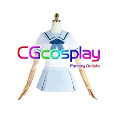 画像1: BanG Dream! It's MyGO!!!!!　要楽奈　花咲川女子学園中等部　夏制服　コスプレ衣装 (1)