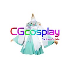 画像2: Re:ゼロから始める異世界生活　エミリア　パックのコーデ　コスプレ衣装 (2)