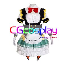 画像1: プロジェクトセカイ カラフルステージ！ feat. 初音ミク　桃井愛莉　パーフェクト・スイーツ　コスプレ衣装 (1)