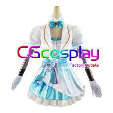 画像1: ラブライブ！サンシャイン!!　小原鞠莉　Aqours　9周年記念　コスプレ衣装 (1)