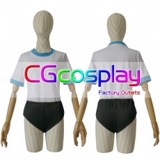 画像4: ブルーアーカイブ　砂狼シロコ　体操服　コスプレ衣装 (4)