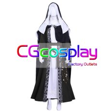 画像1: ダークソウルIII（DARK SOULS III）　修道女フリーデ　コスプレ衣装 (1)