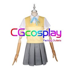 画像1: けいおん!　平沢唯　夏服　コスプレ衣装 (1)