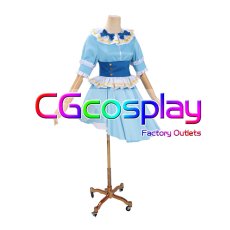 画像2: ラブライブ！サンシャイン!!　Aqours　小原鞠莉　津島善子　渡辺曜　沼津　市制100周年記念コラボ衣装　コスプレ衣装 (2)