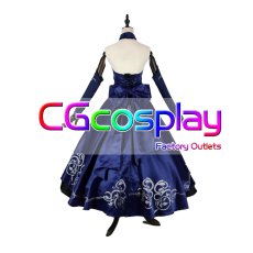 画像4: Fate/Grand Order　FGO　セイバー／アルトリア・ペンドラゴン［オルタ］　ドレスVer.　コスプレ衣装 (4)