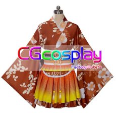 画像1: ラブライブ! School idol project　高坂穂乃果　お祭り編　覚醒後　コスプレ衣装 (1)