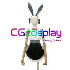 画像2: アズールレーン　ヒンデンブルク　バニーガール　コスプレ衣装 (2)