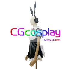 画像1: アズールレーン　ヒンデンブルク　バニーガール　コスプレ衣装 (1)